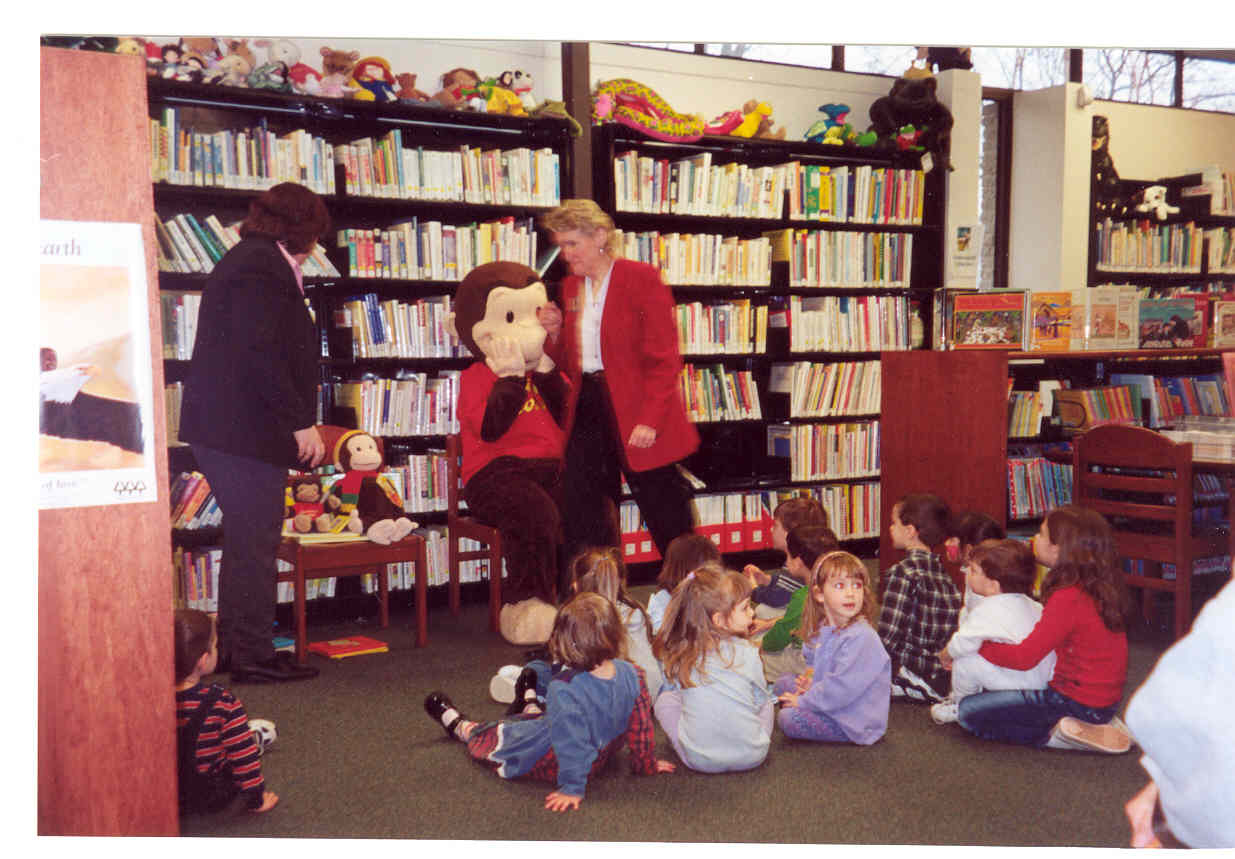 picture of Curious George storytime