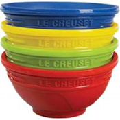 Le Creuset 4 Set of Silicone Pinch Bowls