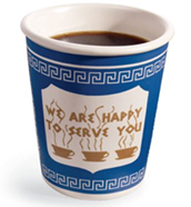 We Are Happy To Serve You Ceramic Coffee Mug