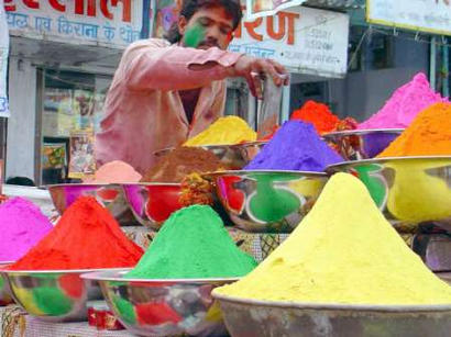 Coloured Powders of Holi