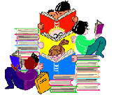 kids with books