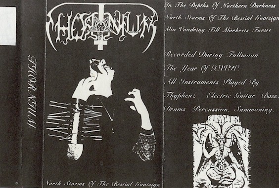 Thornium Demo 1994 Northstorms of the Bestial Goatsign